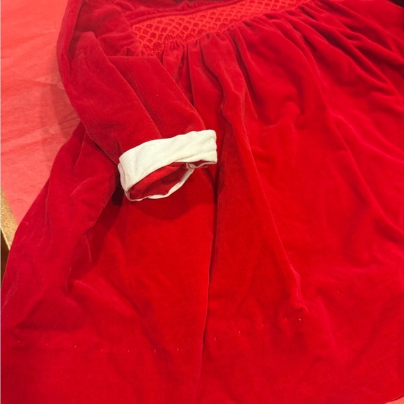 Nannette Red & White Holiday Baby Girl 18 month Dress Vintage Christmas Outfit - Picture 3 of 16